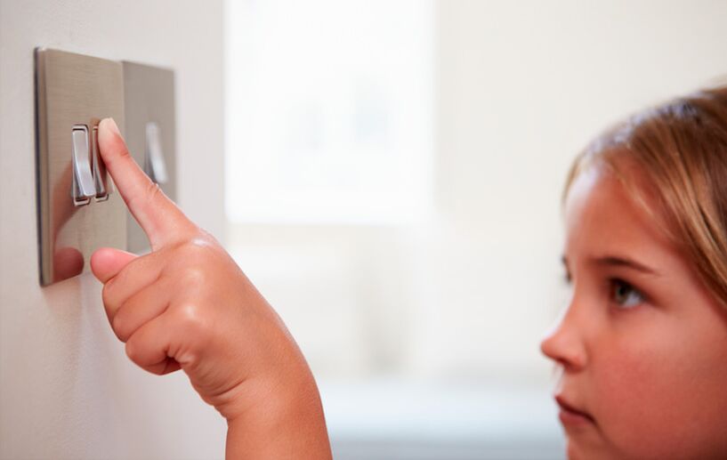 Schalten Sie das Licht aus, wenn Sie es nicht verwenden